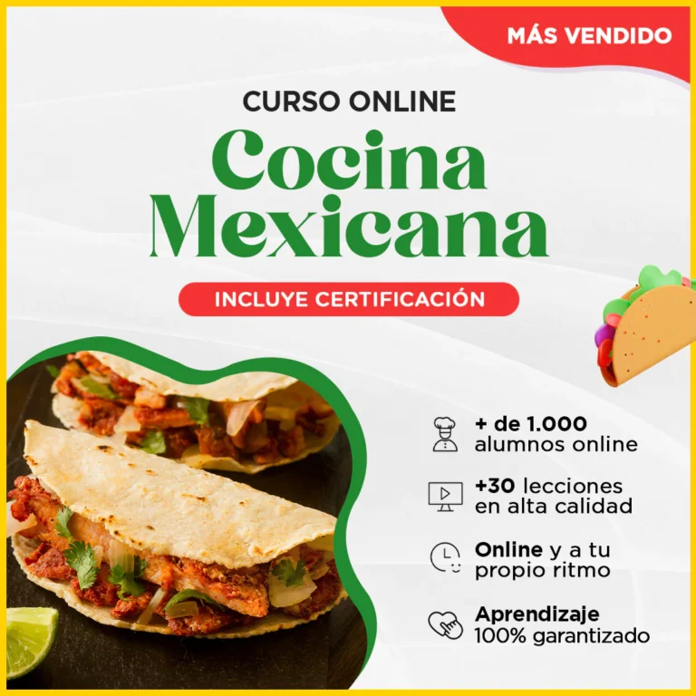 Portada Curso Cocina Mexicana Online